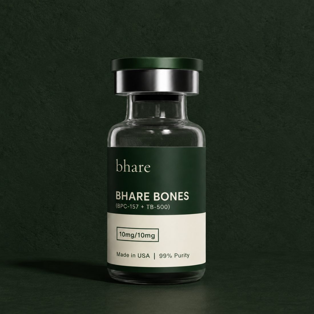 BHARE BONES vial, BPC-157 + TB-500